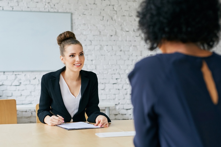Recruiter asking questions